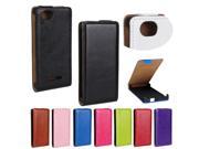 Stylish Retro Style Crazy Horse Flip Leather Case For Sony Xperia M Dual C1905 C1904 C2004 C2005 Mobile Phone Cover