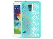 Phone Cases For Samsung Galaxy S4 I9500 S5 G9006V Retro Damask Pattern Engraved Matte Back Case Cover with Gift Film