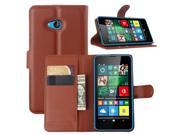 Luxury Wallet Leather Flip Case Cover For Microsoft Lumia 640 Lte Dual SIM Cell Phone Case Back Cover With Card Holder Stand