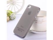 0.3mm Ultra thin matte Case cover skin for iPhone 4 4S Translucent slim Soft plastic Cellphone Phone case
