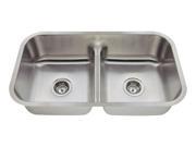MR Direct 512 Half Divide Stainless Steel Kitchen Sink