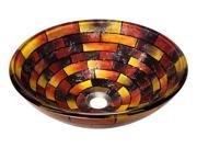 MR Direct 621 Stained Glass Vessel Bathroom Sink