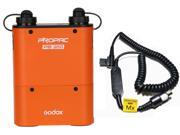 Godox Orange PB960 Power Battery Pack 4500mAh 2 Pieces Power Cable For Metz 58AF 1 2 C N OP PS Speedlite Flash Flashgun