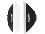 2X 2PCS Godox 20 x27 50x70cm High Quality Softbox with Universal Mount for Studio Strobe Flash Light Lighting with Carrying Bag