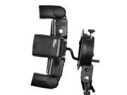 Godox S Type S Bracket Bowens Mount Four Speedlite Adapter Holder for Camera Flash Flashgun Speedlite
