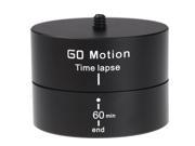 360 Degrees 60 Minutes Panning Rotating Time Lapse Stabilizer Tripod for Gopro DSLR Camera