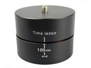 360 Degrees 120 Minutes Panning Rotating Time Lapse Stabilizer for Gopro Hero 4 3 DSLR Camera