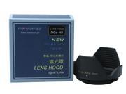 Mennon 49mm Flower Petal Lens Hood for Canon Nikon Sony Pentax Olympus Camera