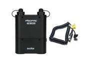 Godox PB960 Power Battery Pack 4500mAh 2X Power Cable For Canon 580EX Speedlite