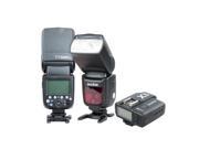 2x Godox TT685C High Speed 1 8000s E TTL II Camera Flash with X1C Flash Transmitter for Canon EOS Cameras