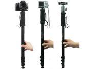 Light Weight 67 Aluminum Camera Monopod WT 1003 Tripod Stand For All 1 4? Male Thread Cameras and Camcorders With Carrying Bag