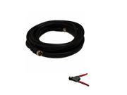 Digiwave 12 Feet RG6 Coaxial Cable with Stripping Tool for RG6 coaxial Cable