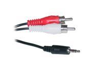 Electronic Master 3.5mm Stereo to Dual RCA Audio Cable