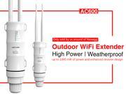 Wavlink AC600 High Power Outdoor Weatherproof CPE Repeater Access Point Router WISP 5GHz Dual Polarized 12dbi Directional Antenna Passive POE high transmissio