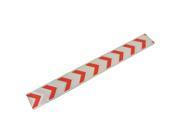 Car Auto Arrows Pattern Safety Reflective Stickers White Red