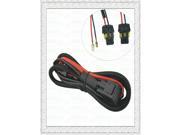 DIY 9005 9006 HID Car Headlamp Bulb Cables with Relay
