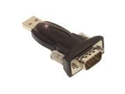 CableMax® USB 2.0 Serial RS 232 DB 9 MINI Adapter with Detachable Extension Cable FTDI CHIP