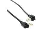 6FT USB 2.0 A Right Angle to B Right Angle USB Cable