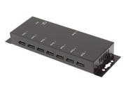 Coolgear 7 Port USB 3.0 Metal Hub with Surge Protection