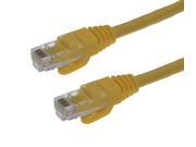 CableMAX 1ft Yellow Cat6 Snagless RJ45 Ethernet Patch Cable 24AWG 550MHZ Stranded UTP