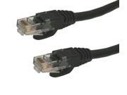 CableMAX 1ft Black Cat6 Snagless RJ45 Ethernet Patch Cable 24AWG 550MHZ Stranded UTP