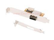 CoolGear Mini SAS Host PCI Adapter Bracket SFF 8087 SFF 8088 36H 26T