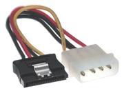 Latching 5 Inch SATA Power Cable Adapter