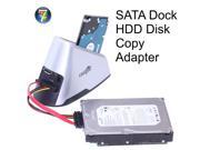 CoolGear 1 1 HDD COPY Adapter Dock MINI HARD DISK DRIVE DUPLICATOR DOCK