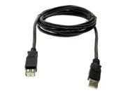USBGear Pro Series USB 2.0 Hi Speed A to A Extension Cable 6ft. Black