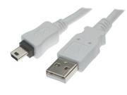 USBGear 16 inch USB A to Mini B Cable