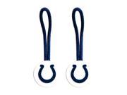 Indianapolis Colts NFL Zipper Pull Pet ID Luggage Bag Tag 2 Pack