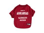 Arkansas Razorbacks Dog Tee Shirt Large