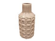 D Lusso Designs Home Decor Ten Inch Pastel Weave Vase