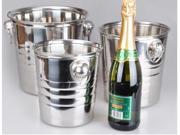 Stainless steel large Size wine bucket bar bright wine cooler 3L