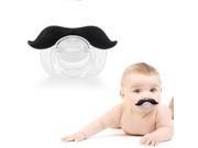 Funny Baby Child Mustache Kids Nipples Pacifier Beard Gentleman