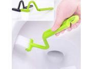 Bathroom Toilet Portable Clean Brush Bent Bowl Handle