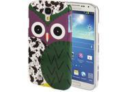Owl Pattern Plastic Case for Samsung Galaxy S IV i9500