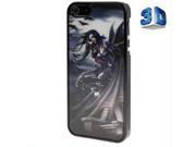 3D Effects Style Batgirl Pattern Plastic Case for iPhone 5 5S