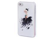 Black Swan Girl Pattern Diamond Encrusted Plastic Case for iPhone 4 & 4S Black Swan Girl Pattern Diamond Encrusted Plastic Case for iPhone 4 & 4S