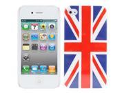 United Kingdom Flag Style Plastic Case for iPhone 4 4S iPhone 4 CDMA