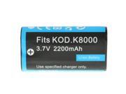 2200mAh KLIC 8000 Digital Camera Battery for Kodak K8000