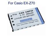 680mAh NP20 Battery for Casio EX Z70