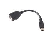 Mini USB B Male to USB 2.0 A Female Host OTG Adapter Extension Cable
