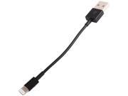 Edition Lightning 8 Pin USB Sync Data Charging Cable for iPhone 5 iPod touch 5 Length 11cm Black