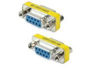 Serial RS232 DB9 9 Pin Female to Female Adapter Converter