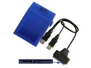 USB 2.0 To Serial ATA HDD Converter 2.5 inch HDD Store Tank