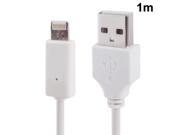 OEM Version Lightning 8 Pin USB Sync Data Charging Cable for iPhone 5 iPad mini mini 2 Retina iTouch 5 Length 1m