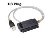 USB 2.0 to IDE SATA Cable US EU Plug