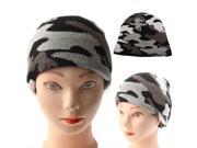 Camouflage Style Woolen knitting Winter Hedging Cap