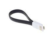 Flat USB Micro Data Cable with Magnetic Connector For Mobile Phones